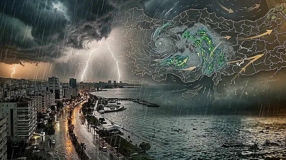 Meteoroloji Genel Müdürlüğü'nden Fırtına Uyarısı: 81 İlün Tamamı İçin Dikkat Çekildi