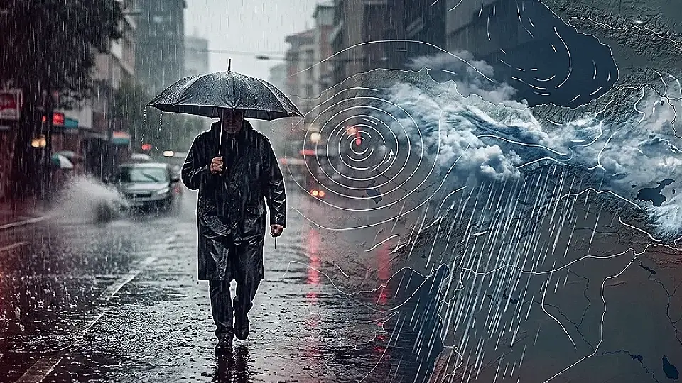Meteoroloji'den Son Dakika Uyarısı: Türkiye 6 Günlük Yoğun Yağış Dönemine Giriyor