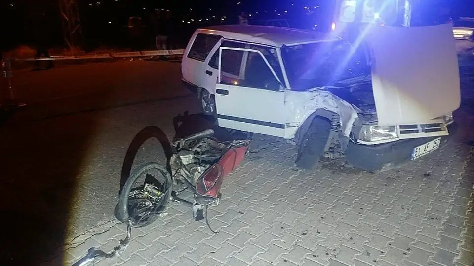 Niğde'de Trafik Kazası: 1 Ölü, 1 Yaralı