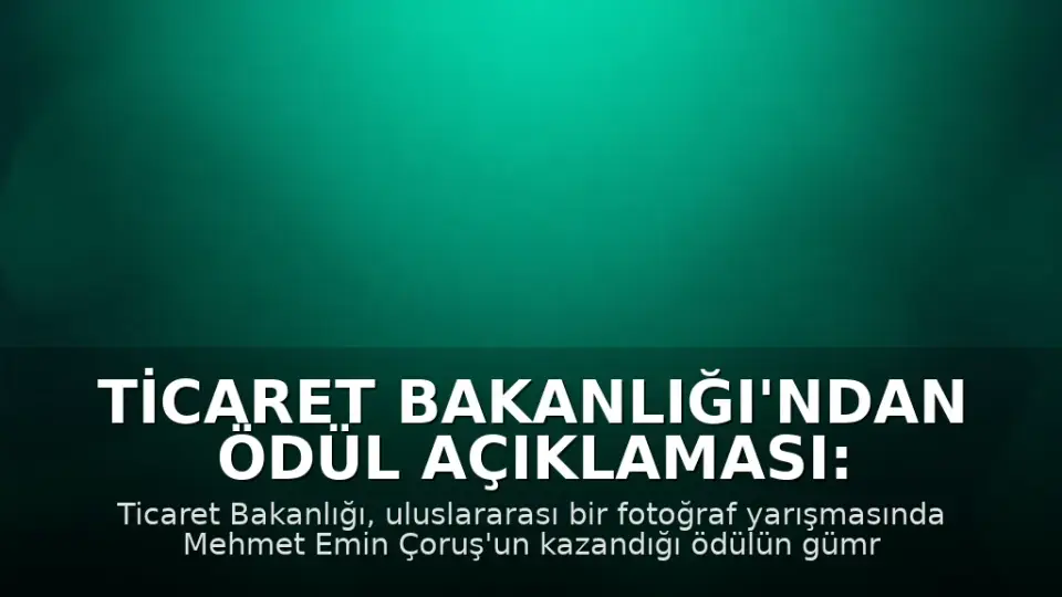 Ticaret Bakanlığı'ndan Ödül Açıklaması: 'Gümrükte İmha Edildi' İddiaları Asılsız