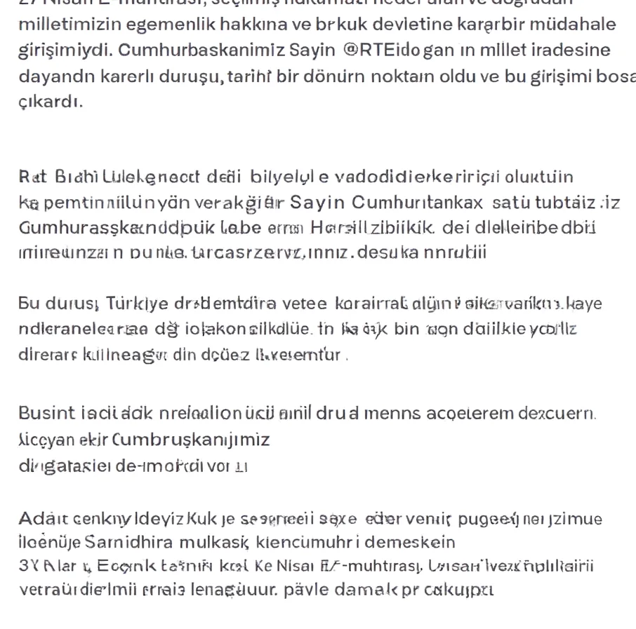 Bakan Gürlek'ten '27 Nisan e-muhtıra' açıklaması