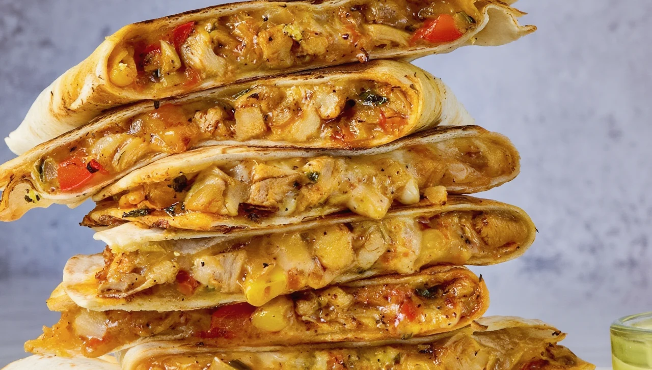 Çıtır Tavuklu Quesadilla Tarifi: 15 Dakikada Hazırlanan Meksika Lezzeti