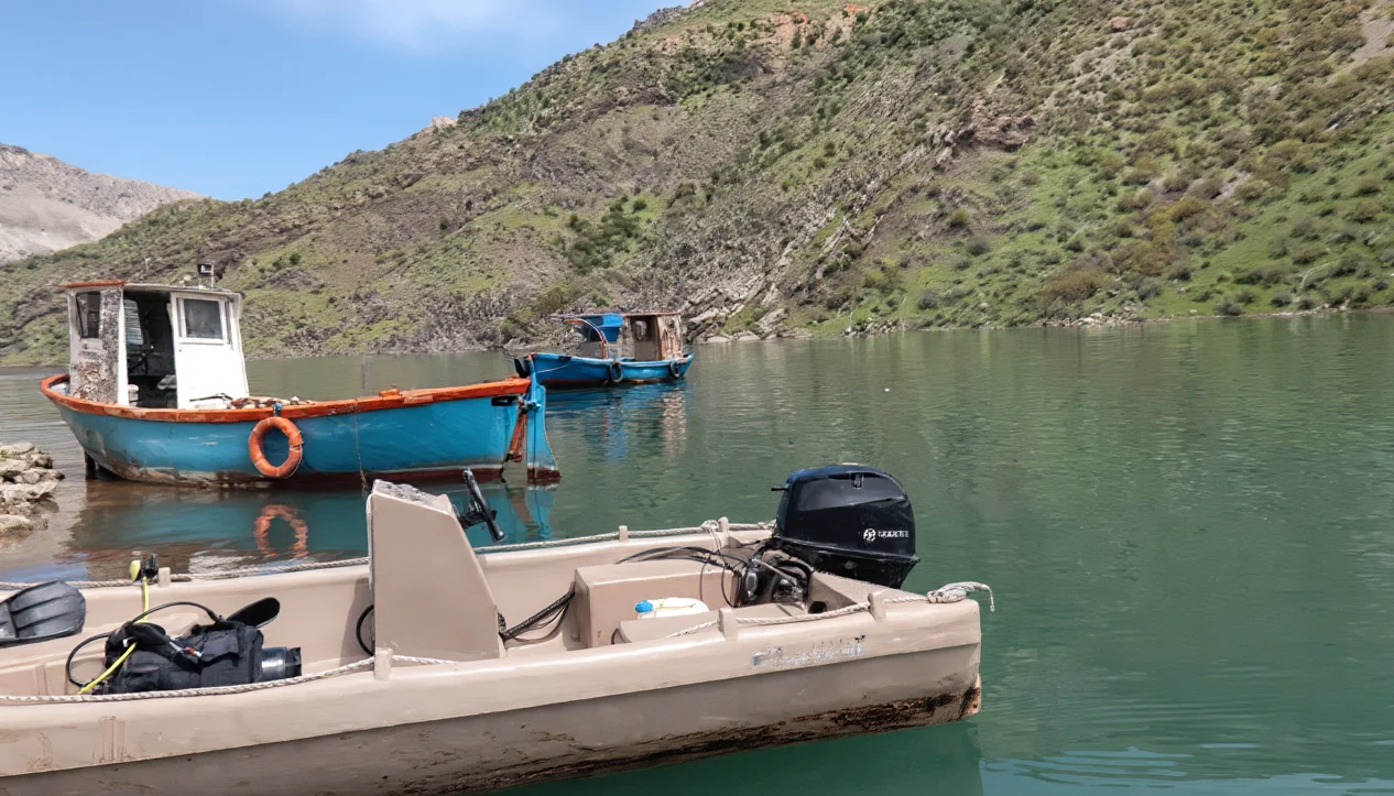 Fırat Nehri'ne Düşen Kampçı İçin Arama Başlatıldı