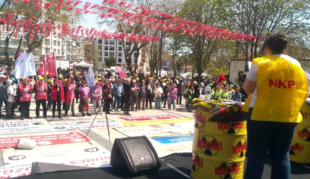 Sinop'ta Nükleer Santrallara Hayır Mitingi Düzenlendi
