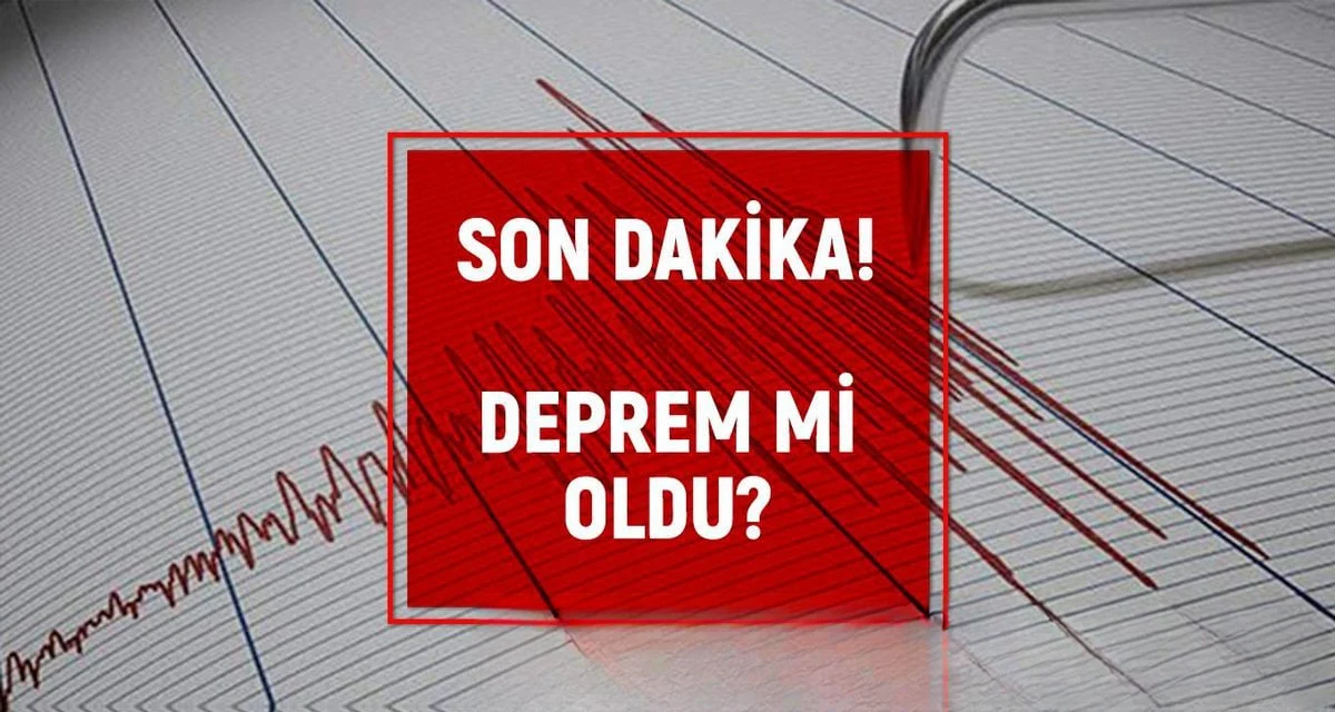 Malatya Yeşilyurt'ta 3.5 büyüklüğünde deprem