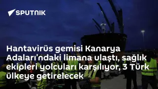 Hantavirüs şüphesiyle gemi Kanarya Adaları'na ulaştı: 3 T.V. vatandaşı Türkiye'ye getirilecek