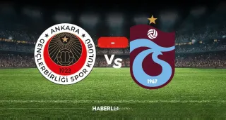 Gençlerbirliği Trabzonspor Maçı 0-0 Devam Ediyor