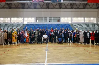 Bingöl'de Engelliler Haftası Etkinlikleri Kapsamında Halk Oyunları ve Sergi Düzenlendi