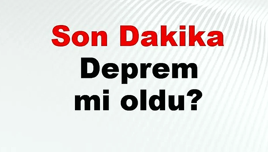 AFAD Son Depremler: 12 Mayıs 2026 Salı İstanbul ve Çevre İllerde Deprem Oldu Mu?
