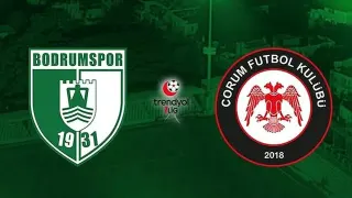 Bodrumspor ve Çorum FK, Trendyol 1. Lig Play-Off Finalinde Karşılaşıyor