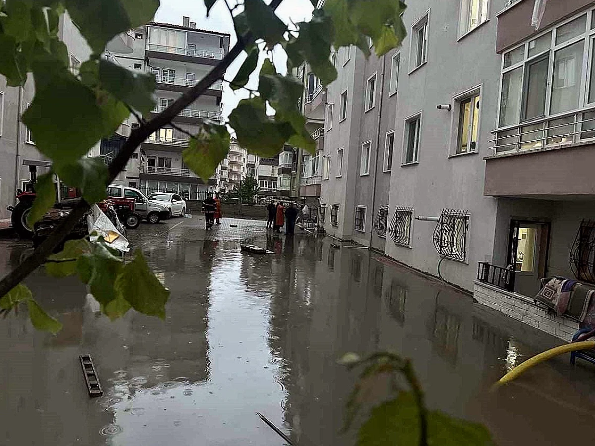 Çankırı'da metrekareye 41 kilogram yağış düştü, 583 su baskını ihbarı yapıldı