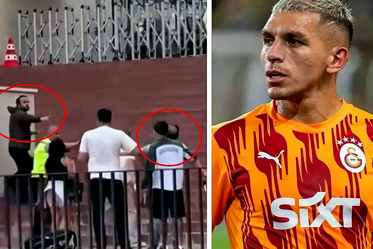 Galatasaraylı Futbolcu Lucas Torreira'ya Saldırı Anı Güvenlik Kameralarına Yansıdı