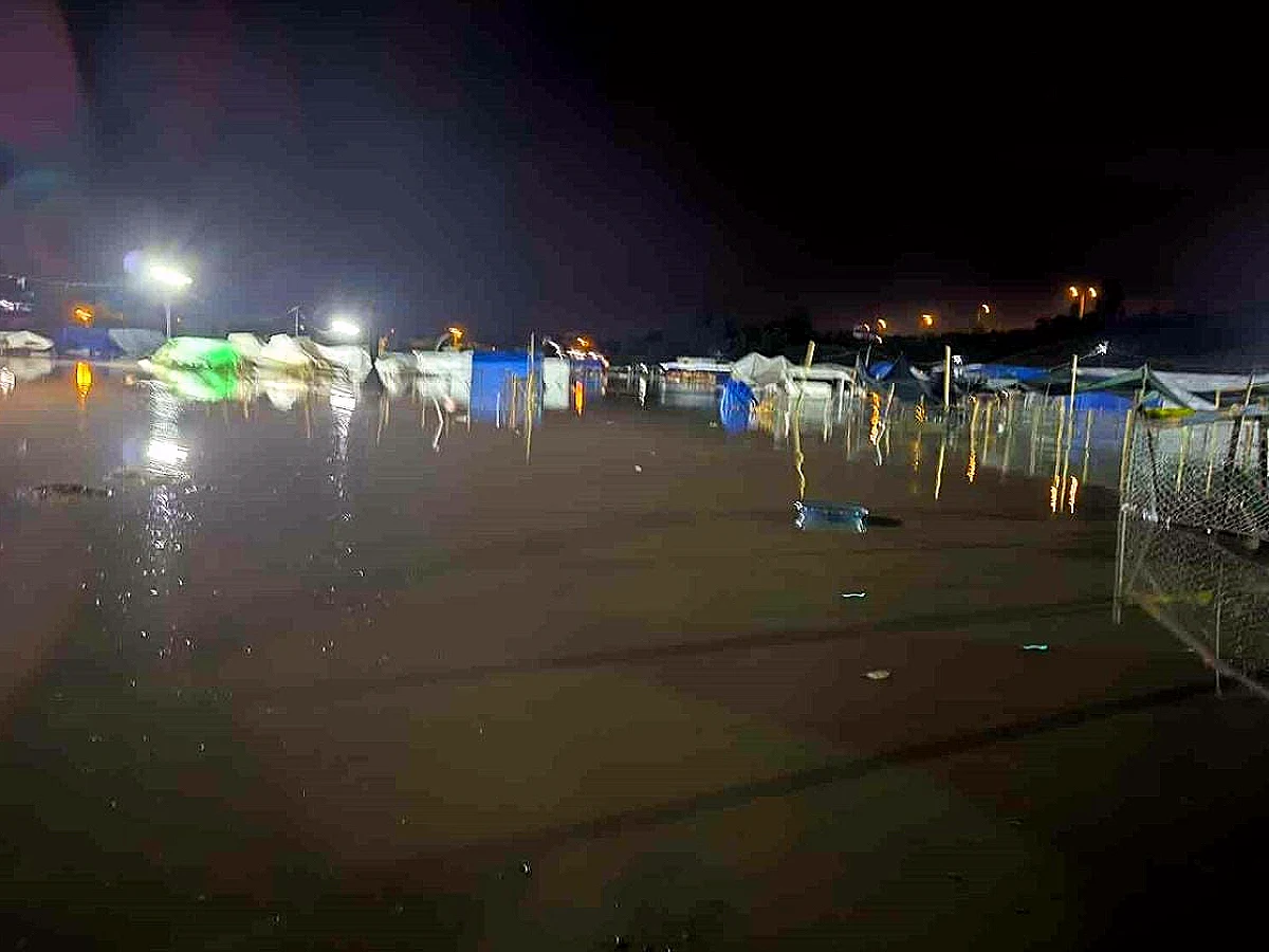 Hatay'ın Dörtyol İlçesinde Şiddetli Yağış Hayvan Pazarını Vurdu