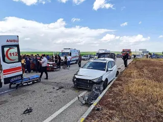 Konya'da Trafik Kazası: 5 Yaralı