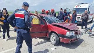 Konya'da Trafik Kazası: 5 Yaralı