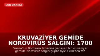 Kruvaziyer Gemide Norovirüs Salgını: 1700 Kişi Karantinada