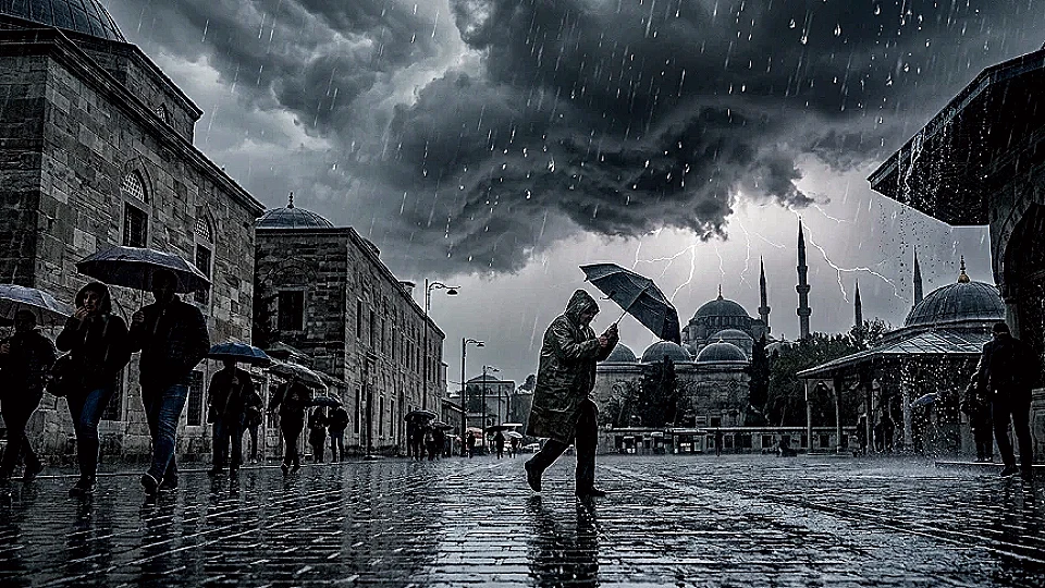 Meteoroloji'den Kuvvetli Yağış ve Sel Uyarısı: Türkiye'nin Batısı ve Güneyi Risk Altında