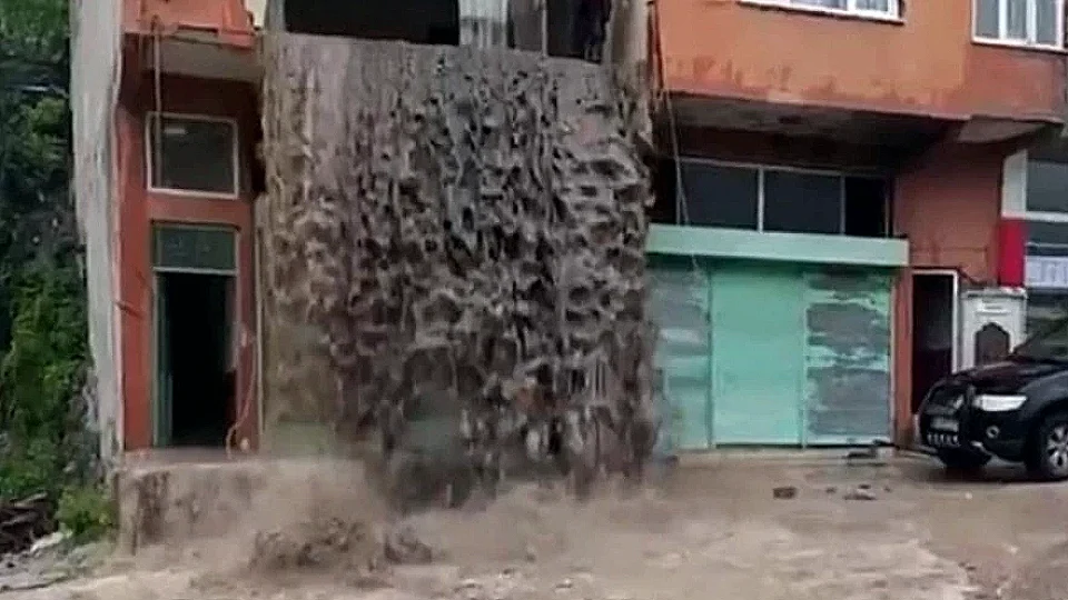 Ordu'nun Korgan İlçesinde Şiddetli Sel ve Heyelan Felaketi