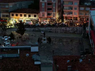 Samsun'un Havza ilçesinde sel felaketi: İlçe sular altında kaldı