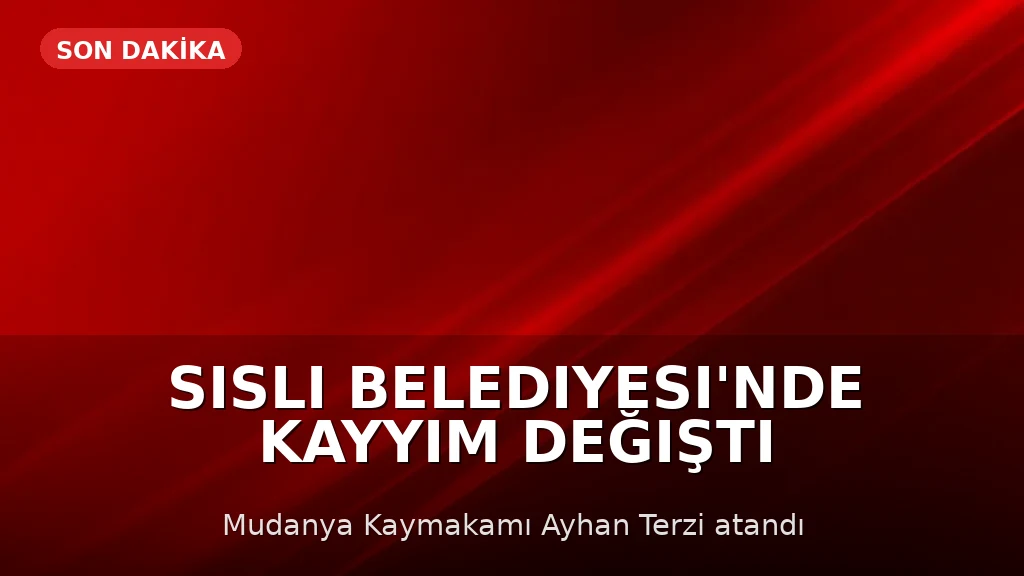 Şişli Belediyesi'nde Kayyım Yönetimi Değişti