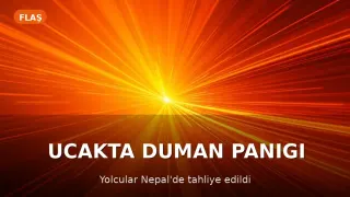 THY Uçağında Duman Paniği: Yolcular Tahliye Edildi