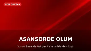 Üst Geçit Asansöründe Sıkışan Kişi Hayatını Kaybetti