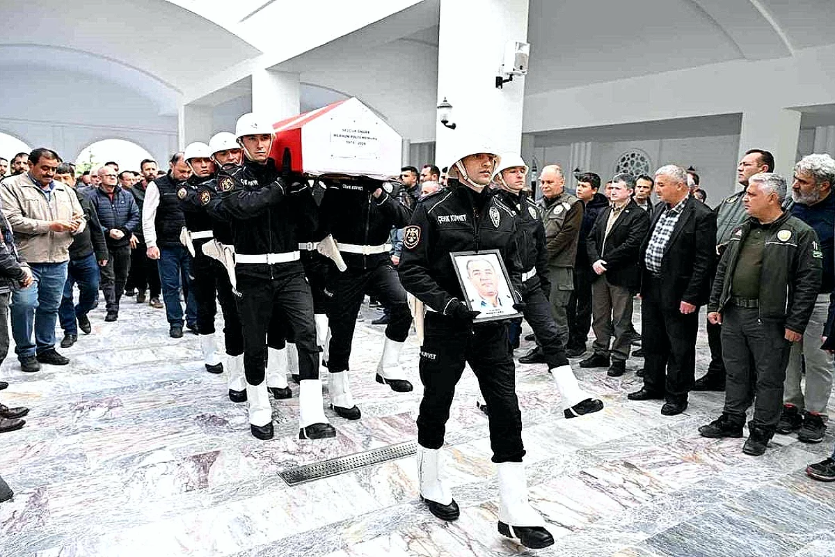 Vefat Eden Polis Memuru S.Ö. Son Yolculuğuna Uğurlandı